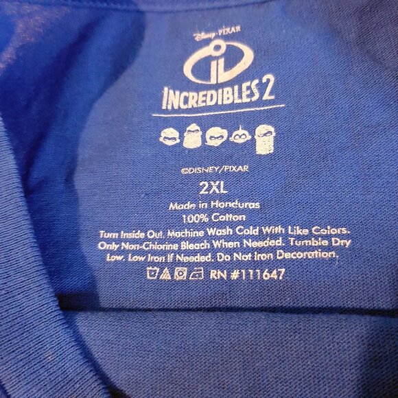 Disney Pixar Incredible Dad tshirt Men's 2XL Graphic Tee The Incredibles 2 NWT - Picture 4 of 6
